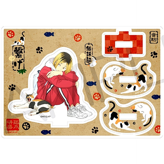 Kenma Kozume - Nekoma and Cat Ver. Yura Yura Acrylic Stand Haikyu!! [USED]