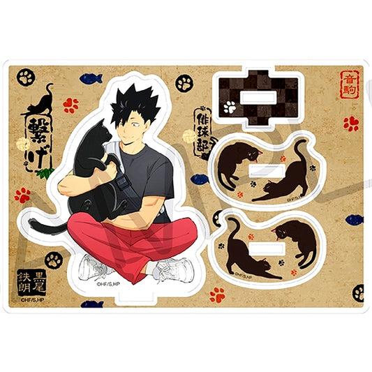 Tetsuro Kuroo Nekoma and Cat Ver. Swaying Acrylic Stand Haikyu!! [USED]