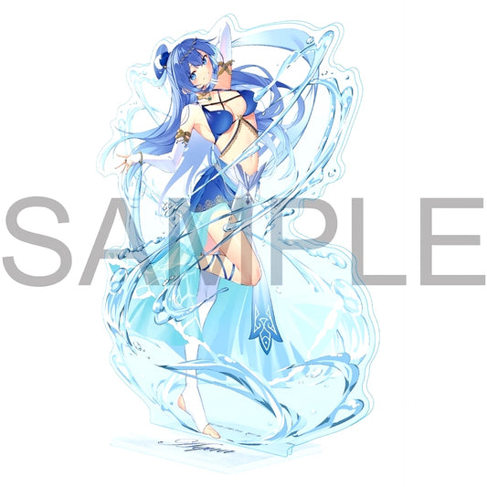Aqua Memorial Outfit Ver. Acrylic Stand Figure KonoSuba God's Blessing on This Wonderful World! [USED]