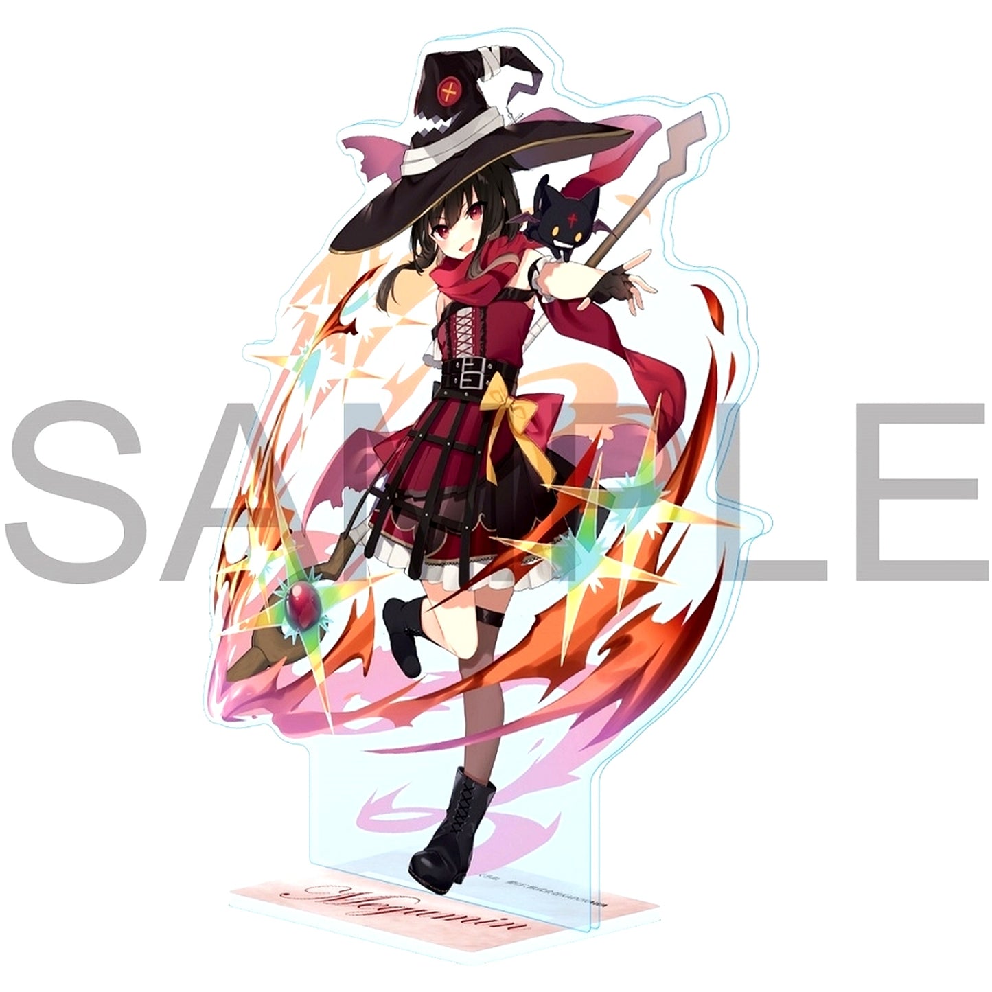Megumin Memorial Outfit Ver. KonoSuba Acrylic Stand Figure [USED]