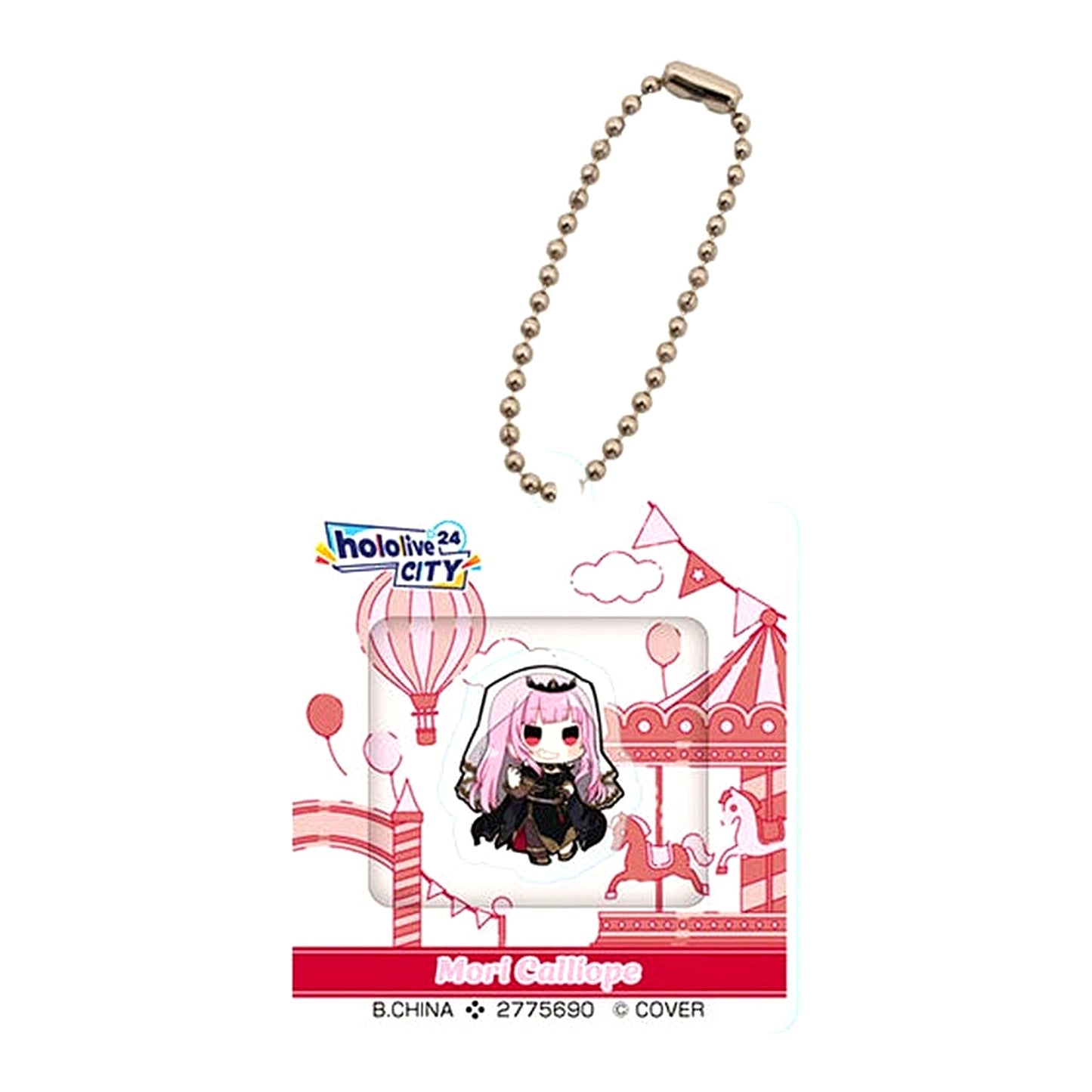 hololive CITY 24 Mori Calliope Acrylic Window Charm 03 [USED]