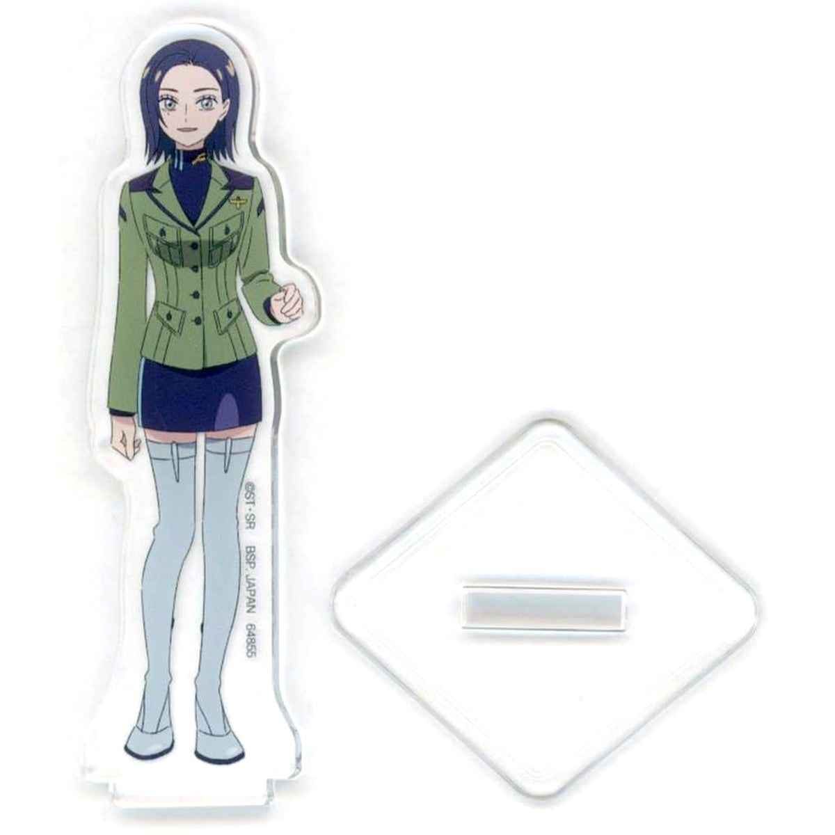 Mobile Suit Gundam: GQuuuuuuX Comoli Harcourt Ichiban Kuji Online Acrylic Stand Prize D [USED]