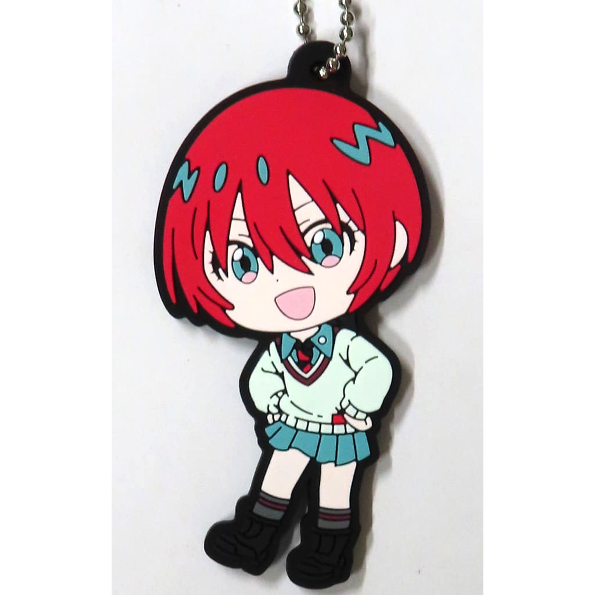 Mobile Suit Gundam: GQuuuuuuX Yuzuriha Amate Machu Ichiban Kuji Online Rubber Charm Kyunchara Illustrations Prize E [USED]