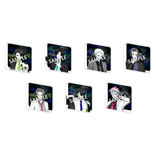 Set of 7 Blue Lock OneColor Trading Acrylic Block [USED]