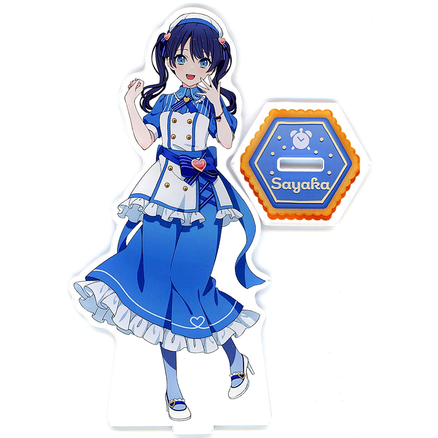 Sayaka Murano Patissier Outfit Big Acrylic Stand GiGO Collabo Cafe Love Live! Hasunosora Girls' High School Idol Club [USED]