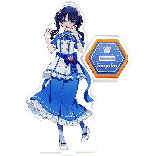 Sayaka Murano Patissier Outfit Big Acrylic Stand GiGO Collabo Cafe Love Live! Hasunosora Girls' High School Idol Club [USED]