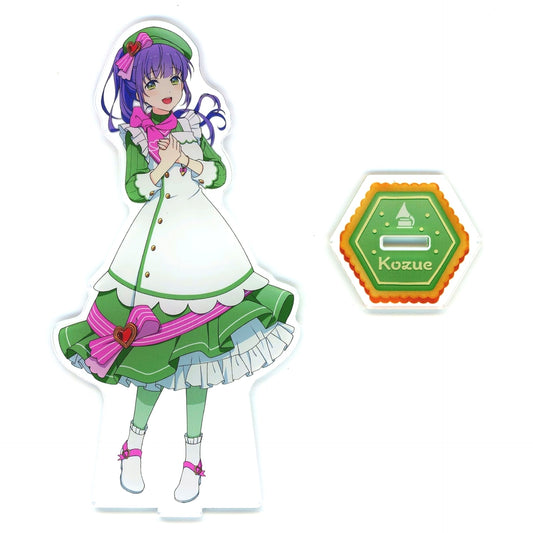 Kozue Otomune Love Live! Hasunosora Girls' High School Idol Club GiGO Collabo Cafe Patissier Outfit Big Acrylic Stand [USED]