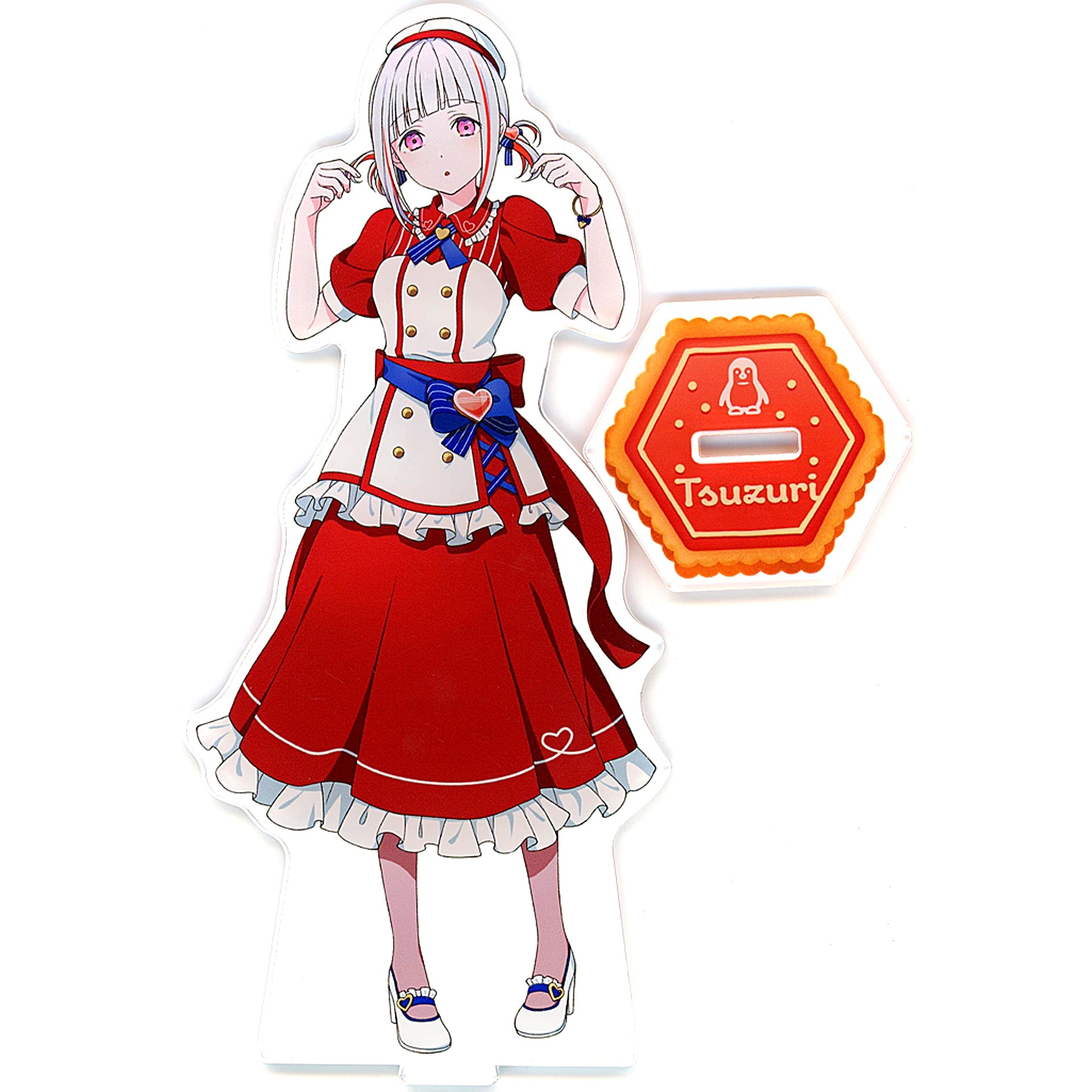 Tsuzuri Yugiri Patissier Outfit Big Acrylic Stand GiGO Collabo Cafe Love Live! Hasunosora Girls' High School Idol Club [USED]