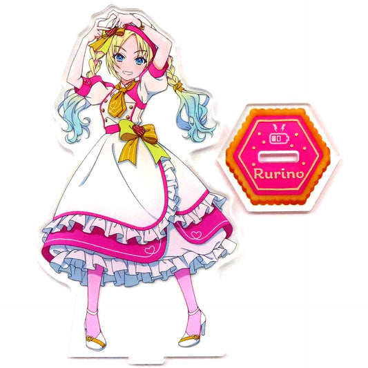 Rurino Osawa Patissier Outfit Big Acrylic Stand GiGO Collabo Cafe Love Live! Hasunosora Girls' High School Idol Club [USED]