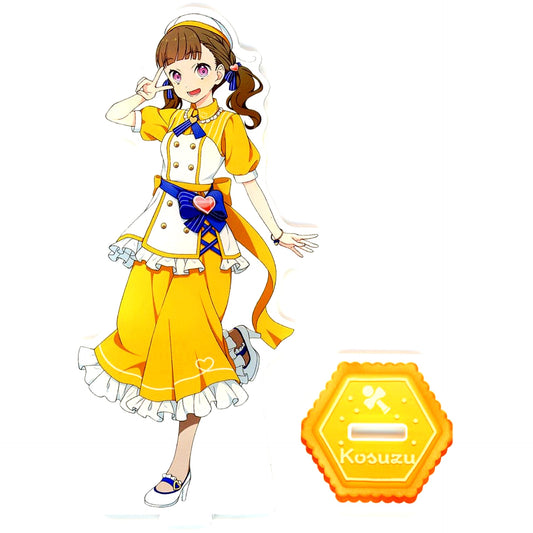 Kosuzu Komachi Patissier Outfit Big Acrylic Stand GiGO Collabo Cafe Love Live! Hasunosora Girls' High School Idol Club [USED]
