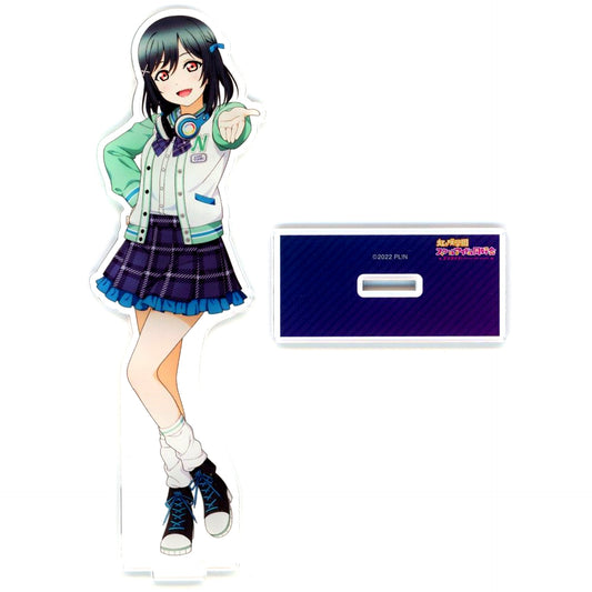 Shioriko Mifune Illustration Miracle STAY TUNE! BIG Acrylic Stand Love Live! Nijigasaki High School Idol Club [USED]