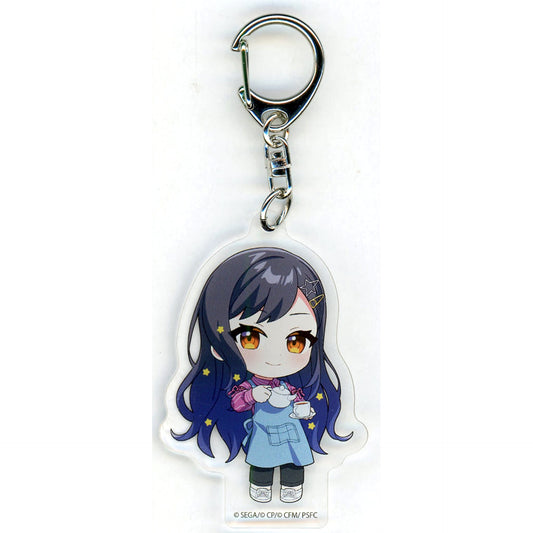 Colorful Stage! The Movie: A Miku Who Can't Sing An Shiraishi Mini Character Acrylic Keychain MORE MORE JUMP! Vivid BAD SQUAD Tower Records Cafe Limited Keychains [USED]