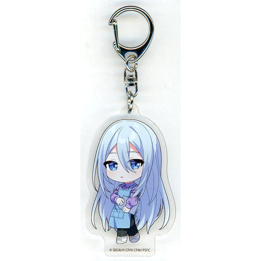 Colorful Stage! The Movie: A Miku Who Can't Sing Kanade Yoisaki Mini Character Acrylic Keychain 25-ji, Nightcord de. Virtual Singer Tower Records Cafe Limited Keychains [USED]