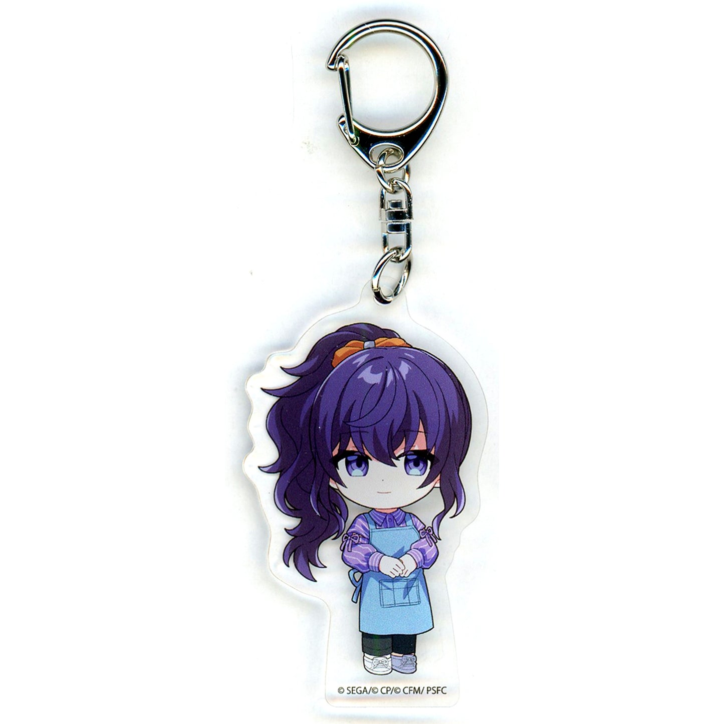 Mafuyu Asahina The Movie Project SEKAI Broken World and Miku Who Cannot Sing x TOWER RECORDS CAFE Mini Character Acrylic Keychain Nightcord at 25:00 Virtual Singer [USED]