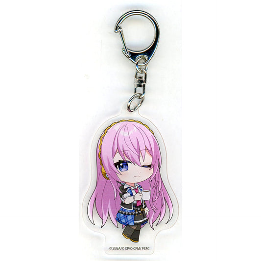 Colorful Stage! The Movie: A Miku Who Can't Sing Megurine Luka Classroom SEKAI Mini Character Acrylic Keychain 25-ji, Nightcord de. Virtual Singer Tower Records Cafe Limited Keychains [USED]