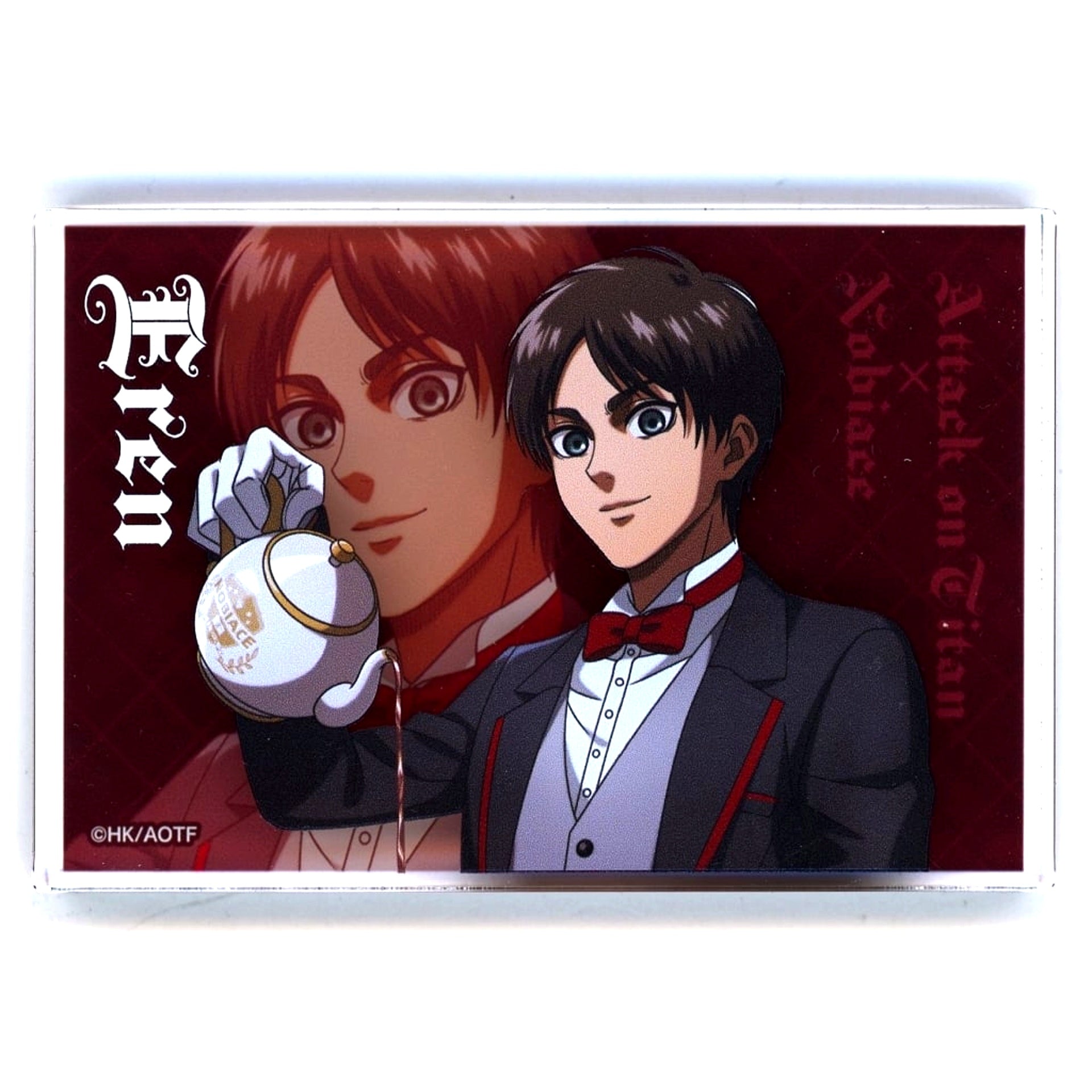 Eren Yeager Attack on Titan NOBIACE Round 3 Acrylic Block [USED]