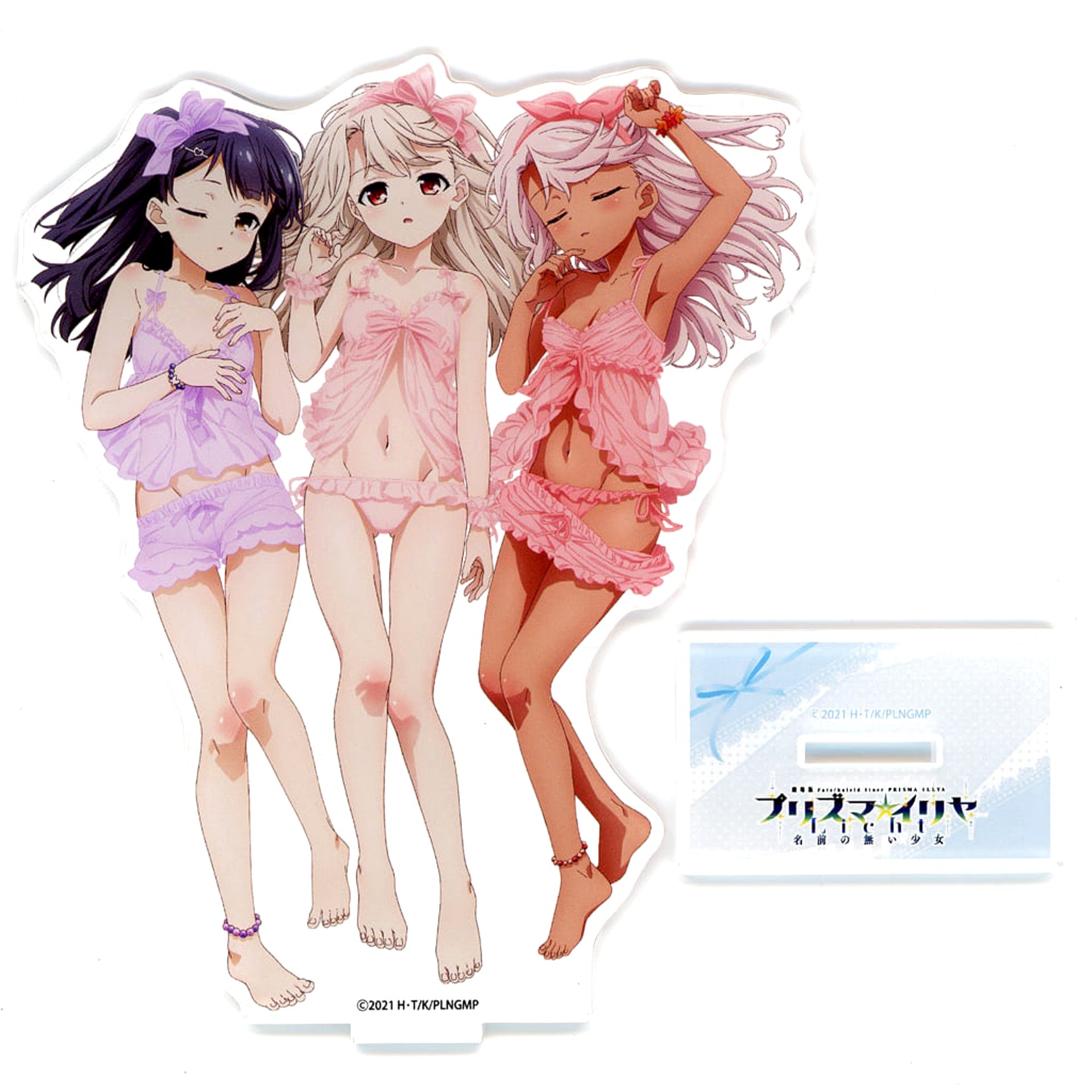 Fate/kaleid liner Prisma Illya DMM Scratch! Pajama Party Acrylic Stand Prize C-7 Acrylic Stands [USED]