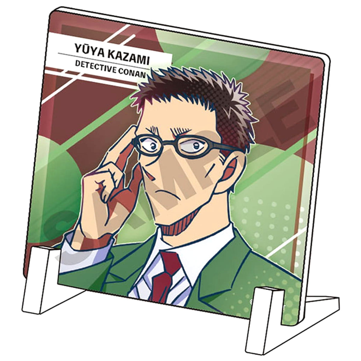 Detective Conan Yuya Kazami Shower Dot Mini Acrylic Panel Acrylic Stands [USED]