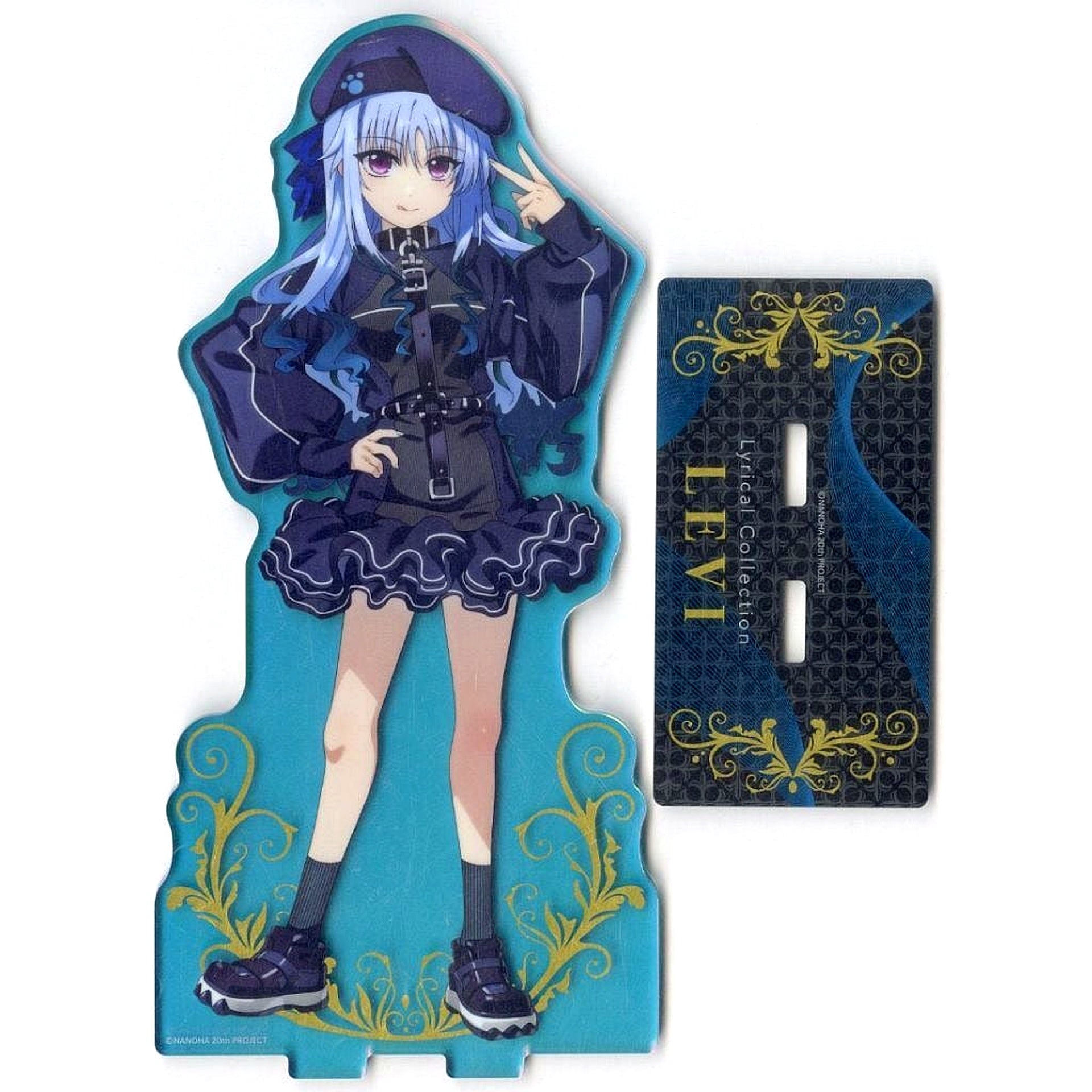 Levi the Slasher Hologram Acrylic Stand Figure Lyrical Collection Ver. Magical Girl Lyrical Nanoha Lyrical Store Nanoha 20th Anniv Lyrical Collection [USED]