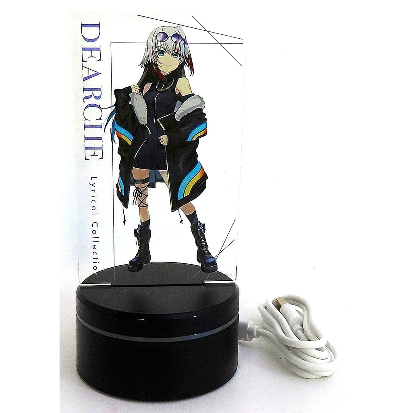 Lord Dearche Lighting Stage Acrylic Stand Lyrical Collection Ver. Magical Girl Lyrical Nanoha Lyrical Store NANOHA 20th Anniv Lyrical Collection [USED]