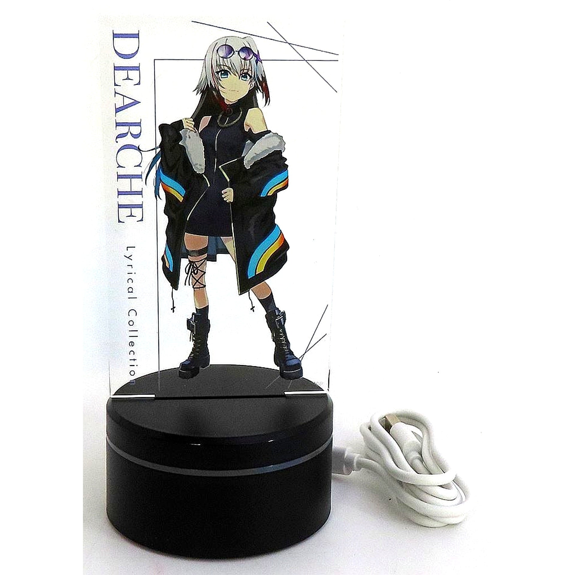 Lord Dearche Lighting Stage Acrylic Stand Lyrical Collection Ver. Magical Girl Lyrical Nanoha Lyrical Store NANOHA 20th Anniv Lyrical Collection [USED]