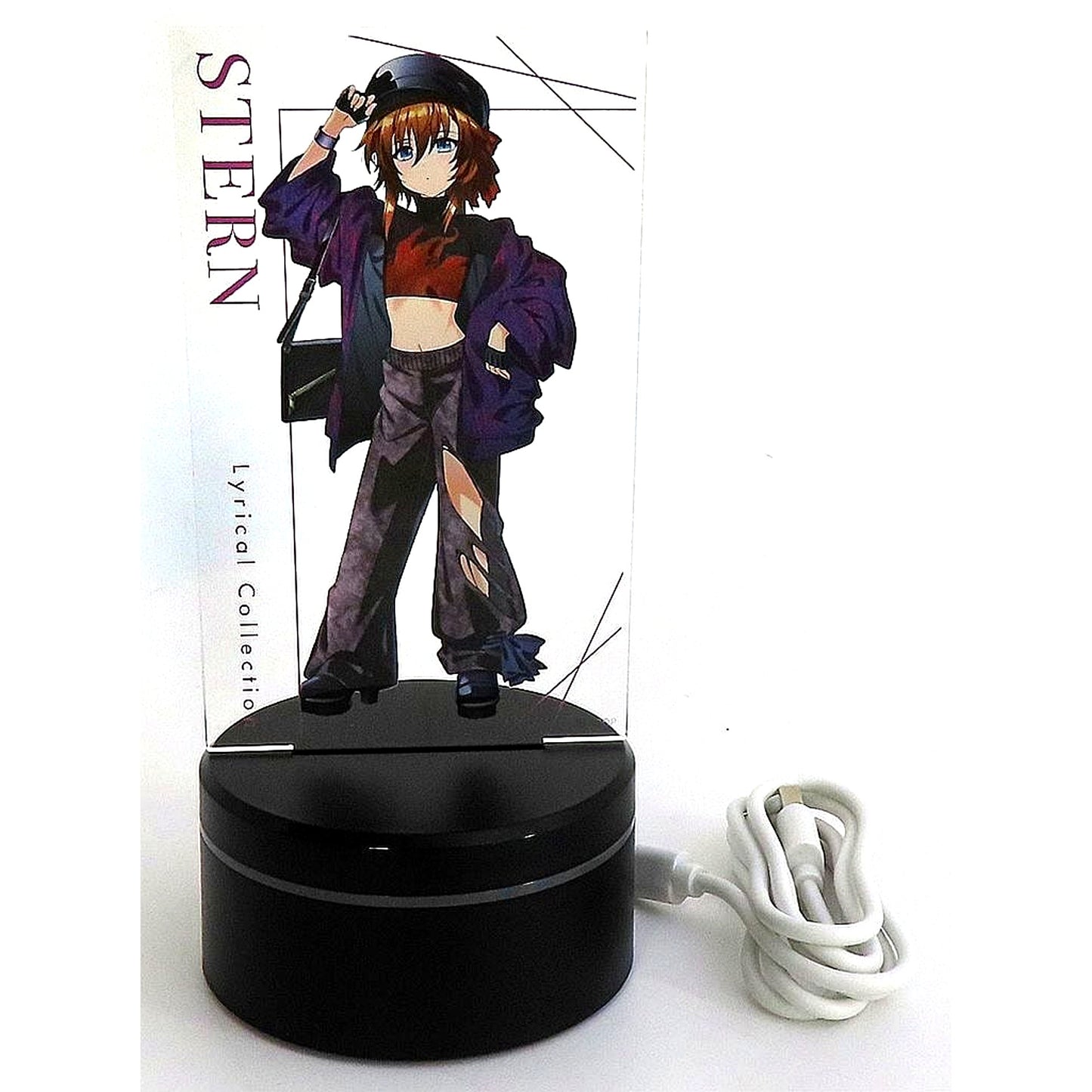 Stern the Destructor Lighting Stage Acrylic Stand Lyrical Collection Ver. Magical Girl Lyrical Nanoha Lyrical Store NANOHA 20th Anniv Lyrical Collection [USED]