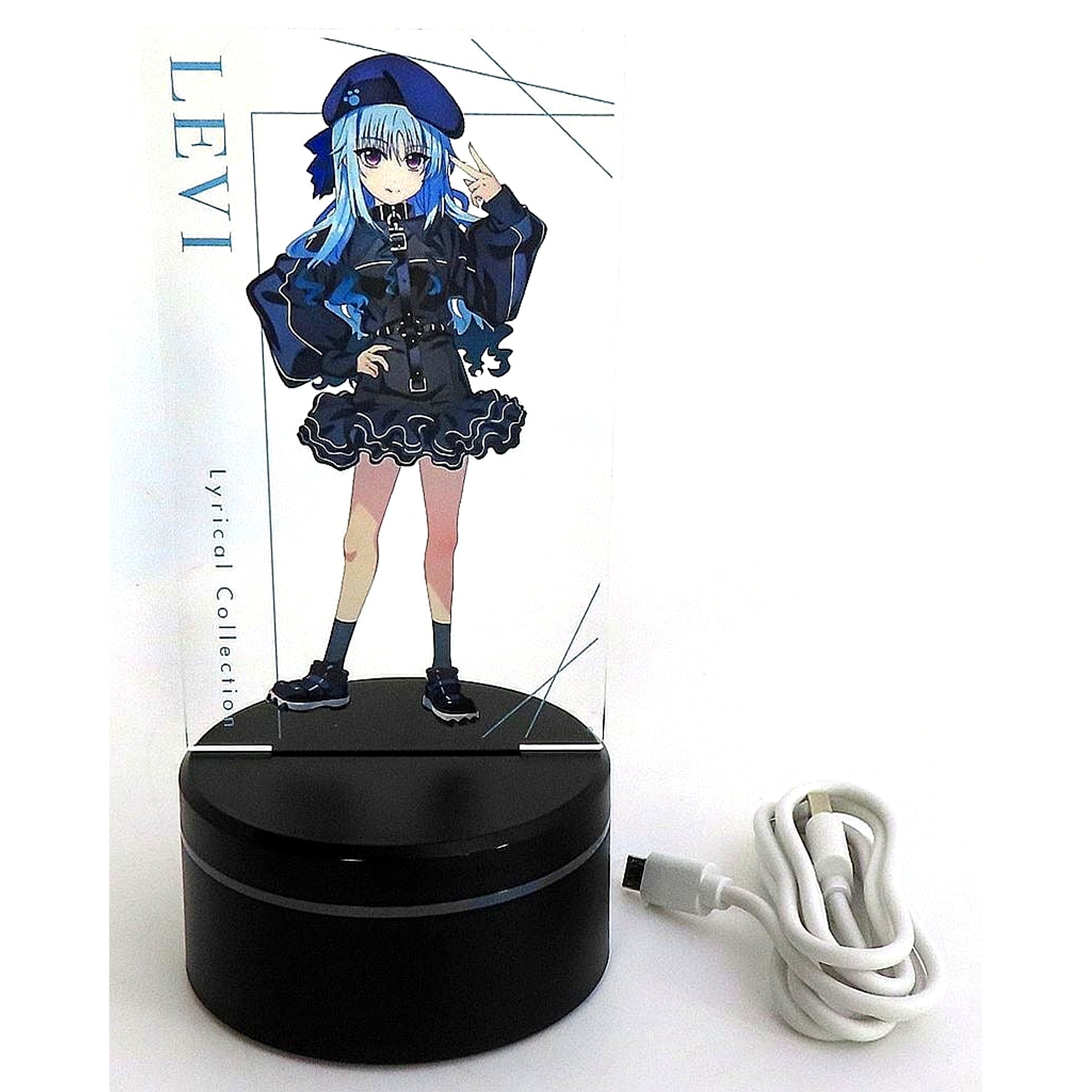 Levi the Slasher Lighting Stage Acrylic Stand Lyrical Collection Ver. Magical Girl Lyrical Nanoha Lyrical Store NANOHA 20th Anniv Lyrical Collection [USED]