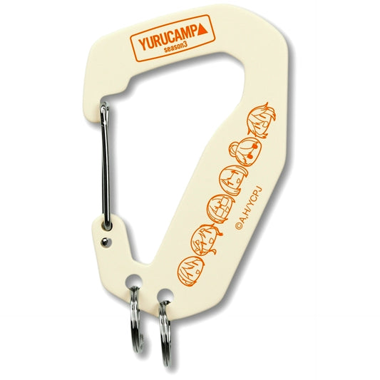 SNS Icon Laid-Back Camp SEASON 3 Metal Carabiner [USED]