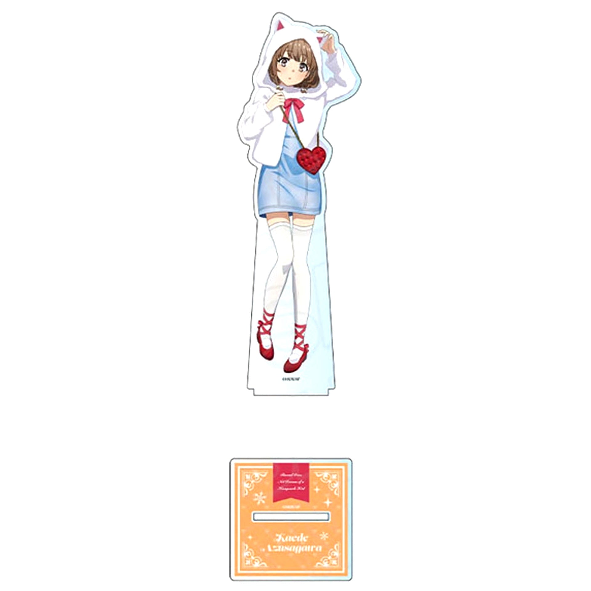 Kaede Azusagawa Huge Acrylic Stand Winter Ver. Rascal Does Not Dream of a Knapsack Kid POP UP SHOP [USED]