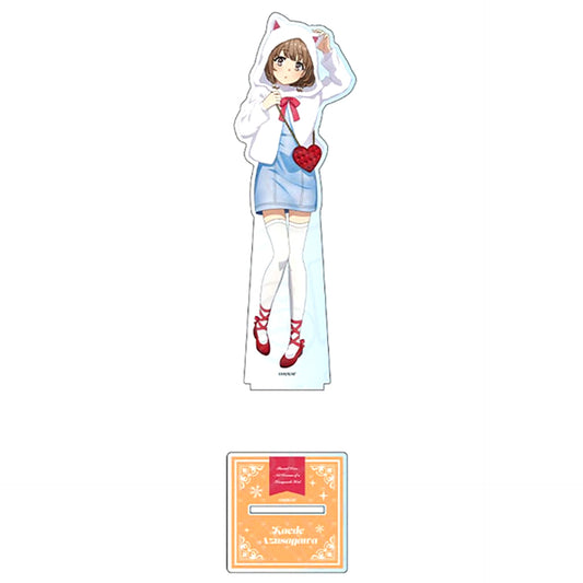 Kaede Azusagawa Huge Acrylic Stand Winter Ver. Rascal Does Not Dream of a Knapsack Kid POP UP SHOP [USED]