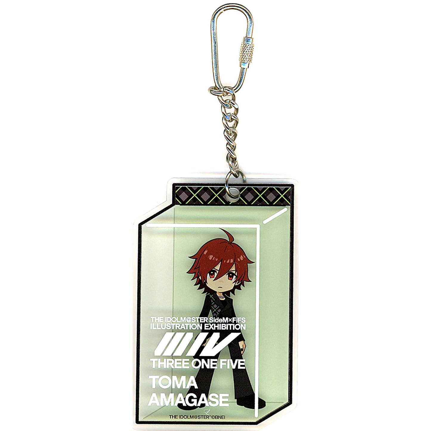Touma Amagase THE IDOLM@STER SideM x FiFS Illustration Exhibition 315 VOL.4 Acrylic Charm Mini [USED]