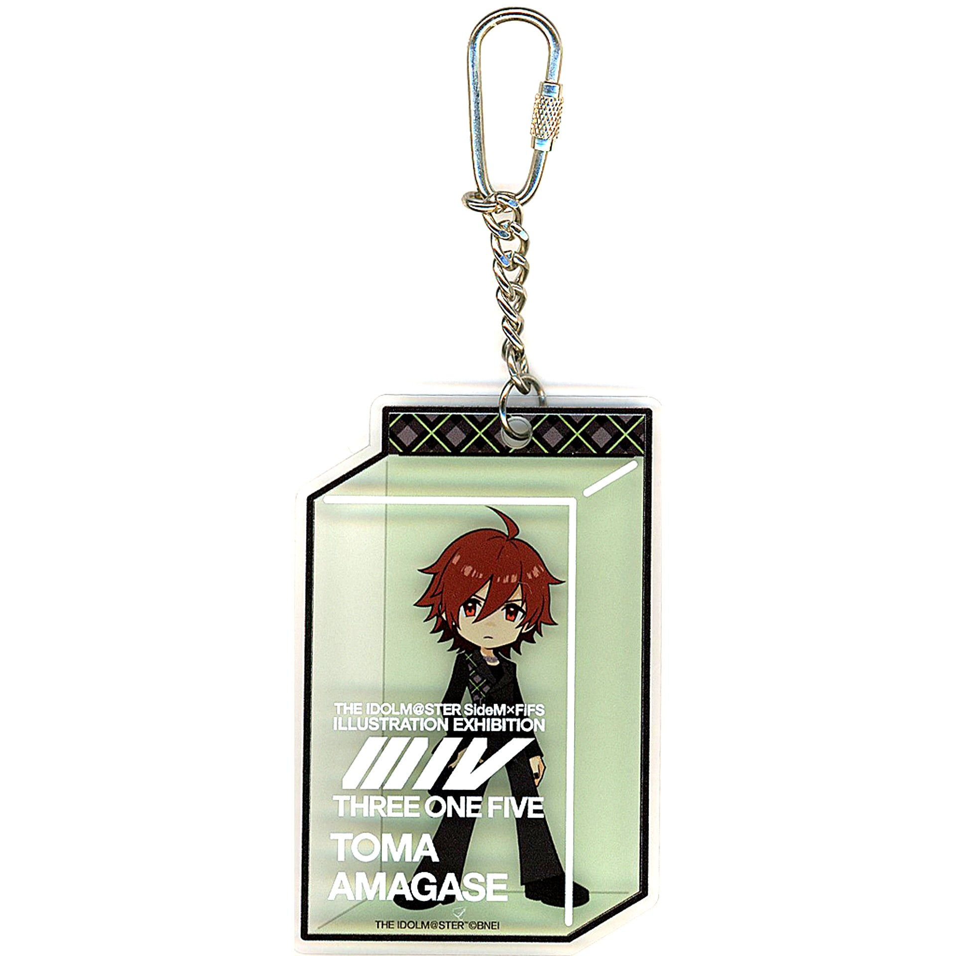 Touma Amagase THE IDOLM@STER SideM x FiFS Illustration Exhibition 315 VOL.4 Acrylic Charm Mini [USED]
