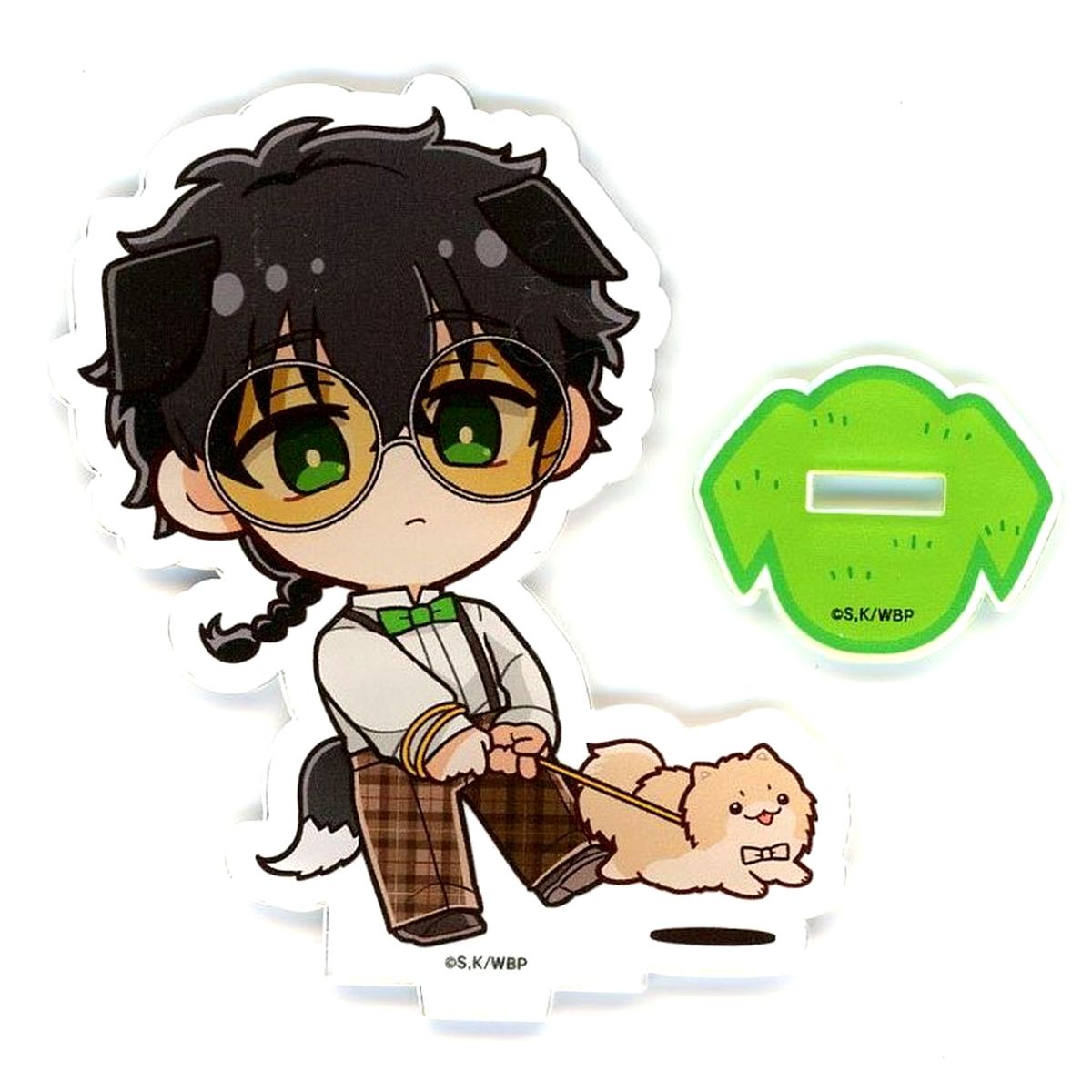 Jo Togame Wind Breaker x PRINCESS CAFE Acrylic Stand Dog Day Ver. [USED]