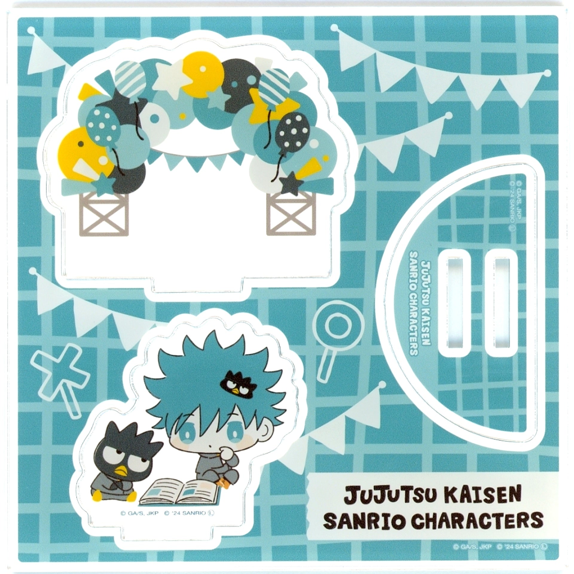 Megumi Fushiguro x Bad Badtz-Maru Jujutsu Kaisen Season 2 Shibuya Incident x Sanrio Characters Acrylic Stand Plate [USED]