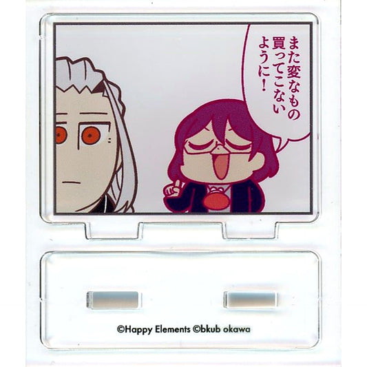 Nagisa Ran and Ibara Saegusa Ensemble Stars!! Bkub Okawa Ensembukubu Stars!! Trading Acrylic Stand 2nd Edition Vol.4 [USED]