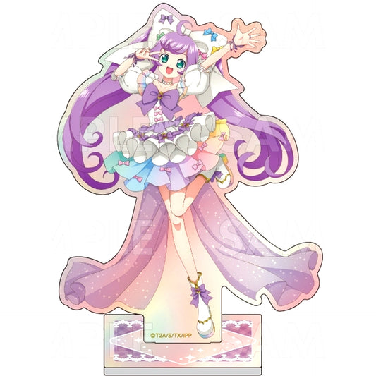 Laala Manaka Thanks Happy Ribbon Coord PriPara Aurora Acrylic Stand [USED]