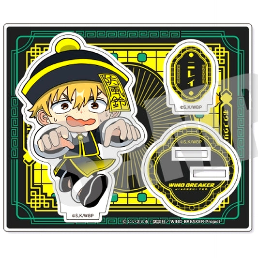 Akihiko Nirei JIANGSHI Ver. Acrylic Stand WIND BREAKER [USED]