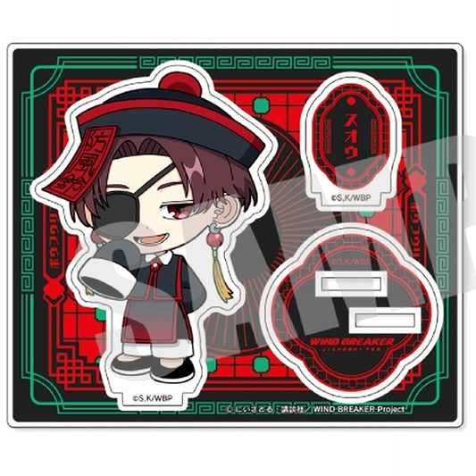 Hayato Suo JIANGSHI Cafe Ver. Acrylic Stand WIND BREAKER [USED]