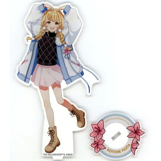Kotone Fujita Gakuen Idolmaster Drawn Acrylic Stand Ates Sayama Ski Resort Sayama Winter mode [USED]