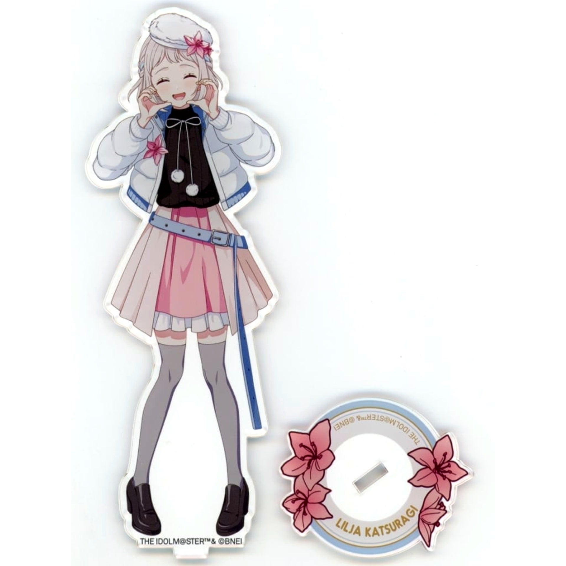 Lilja Katsuragi Gakuen Idolmaster Drawn Acrylic Stand Ates Sayama Ski Resort Sayama Winter mode [USED]