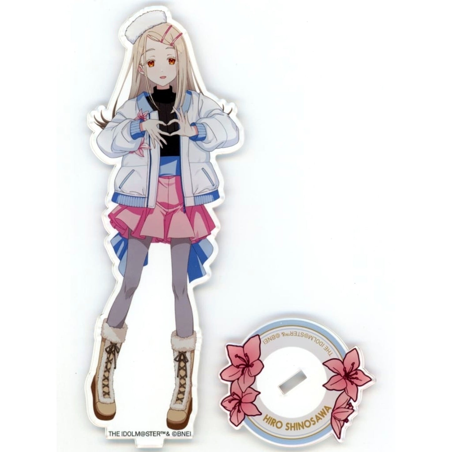 Hiro Shinosawa Gakuen Idolmaster Drawn Acrylic Stand At Fes Sayama Ski Resort Sayama Winter mode [USED]