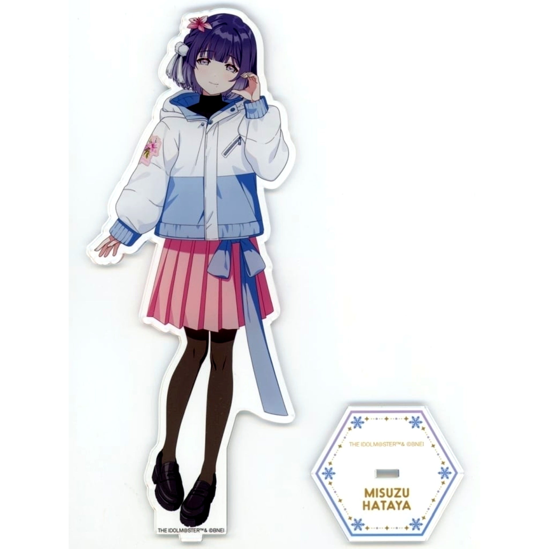 Misuzu Hataya Gakuen IDOLM@STER BIG Drawn Acrylic Stand Sayama Winter mode [USED]