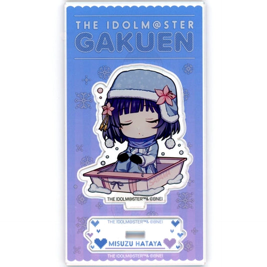 Misuzu Hataya Gakuen Idolmaster Mini Chibi Character Acrylic Stand Ates Sayama Ski Resort Sayama Winter mode [USED]
