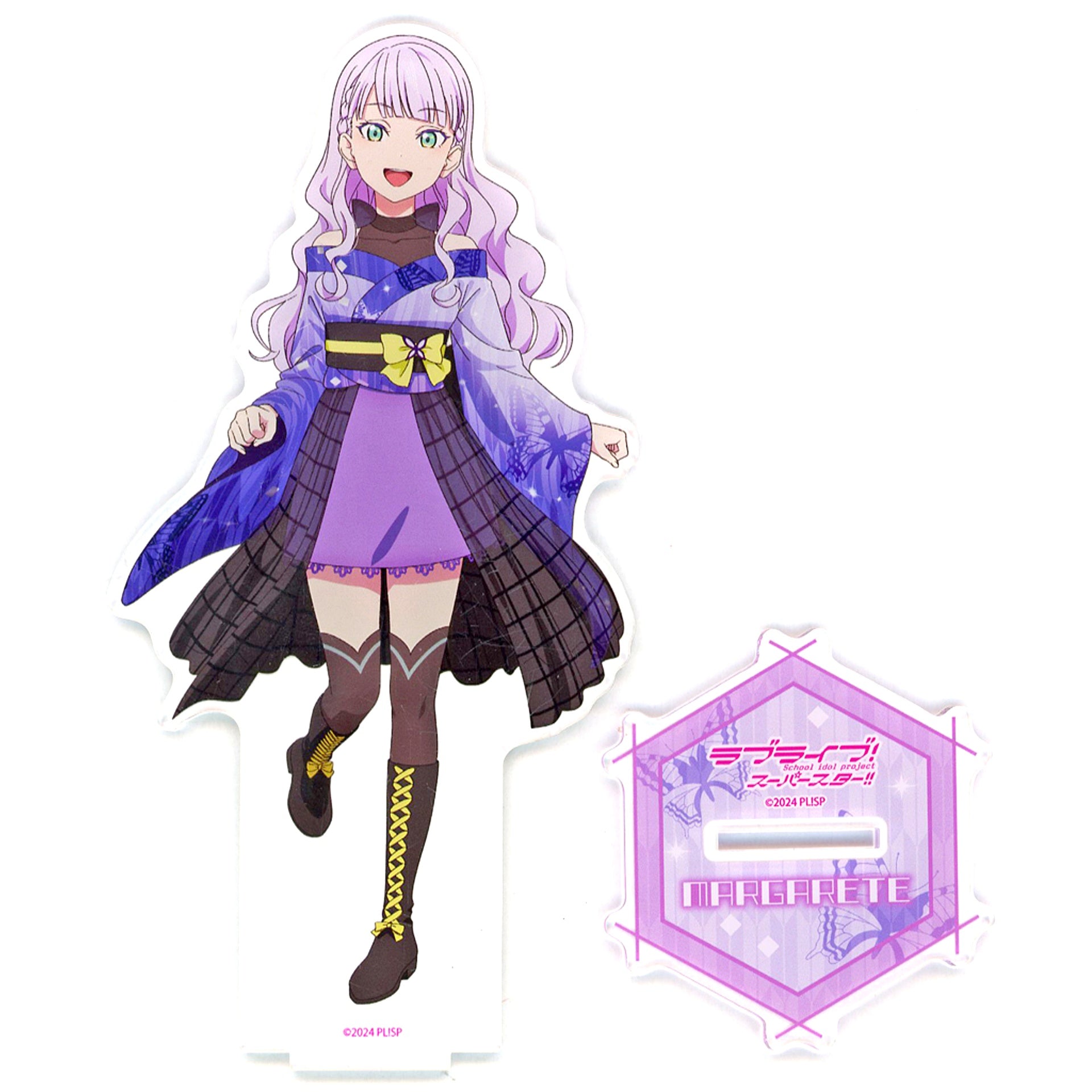 Margarete Wien Big Acrylic Stand Japanese Style Dress Ver. Love Live! Superstar!! [USED]