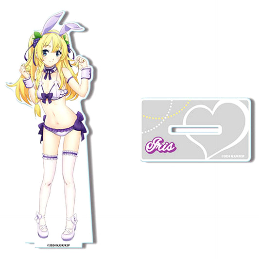 Iris Bunny Swimsuit Ver. Design 04 Illustration Acrylic Stand KonoSuba God's Blessing on This Wonderful World! 3 [USED]