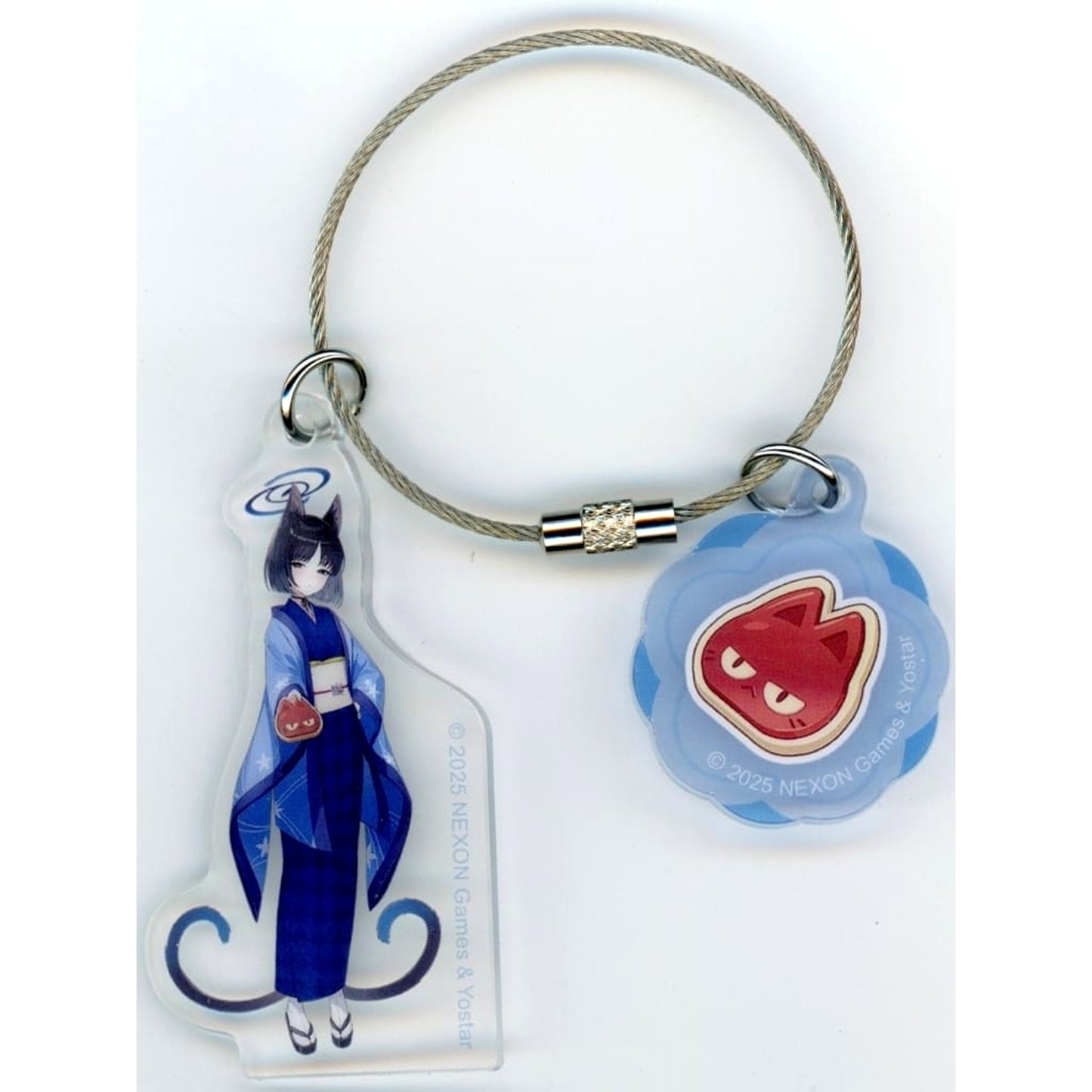 Blue Archive Kiryuu Kikyou 2-Serial Acrylic Key Ring Pop-Up Shop in Atre Akihabara 2025 Exclusive Keychains [USED]