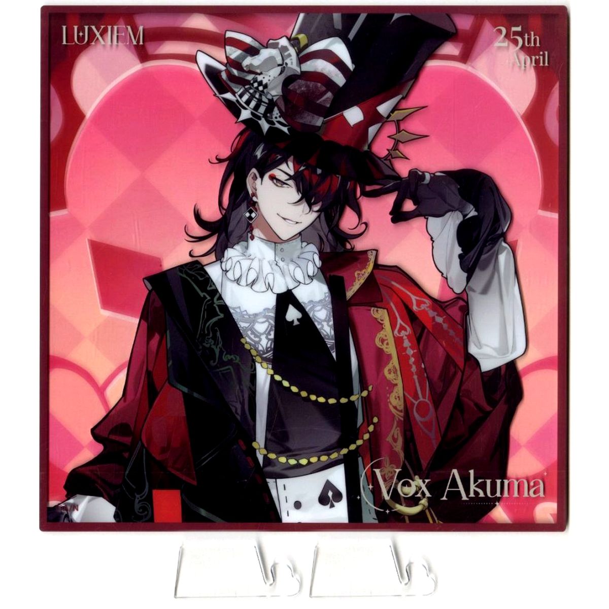 Vox Akuma Acrylic Board Virtual YouTuber Nijisanji NIJISANJI EN x DIMENSION POPTOWN [USED]