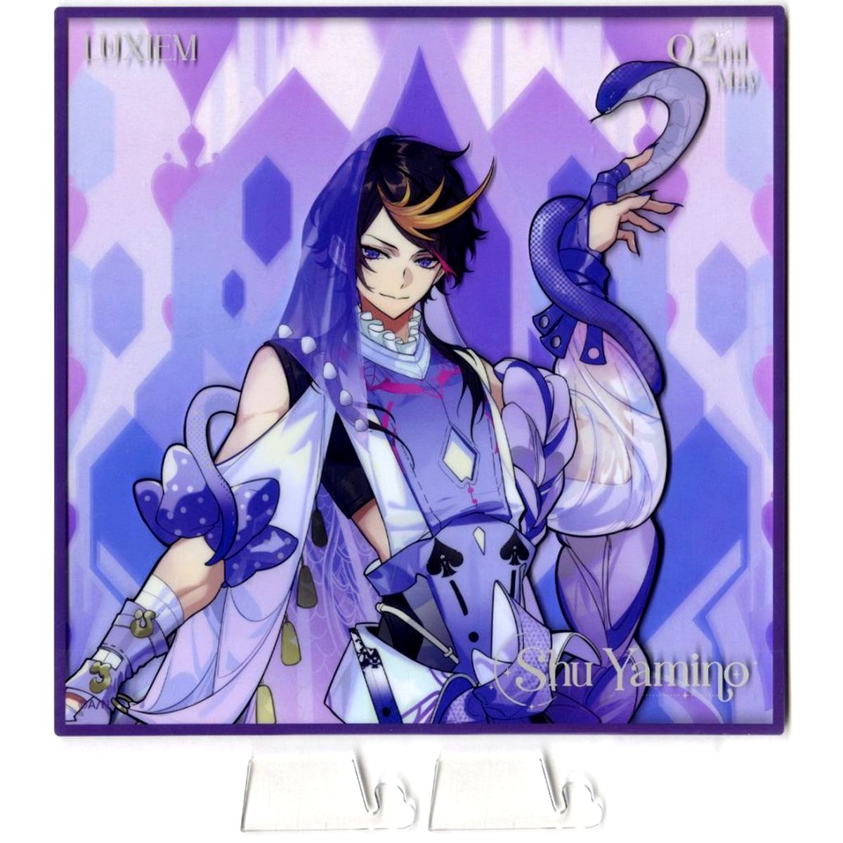 Shu Yamino Acrylic Board Virtual YouTuber Nijisanji NIJISANJI EN x DIMENSION POPTOWN [USED]