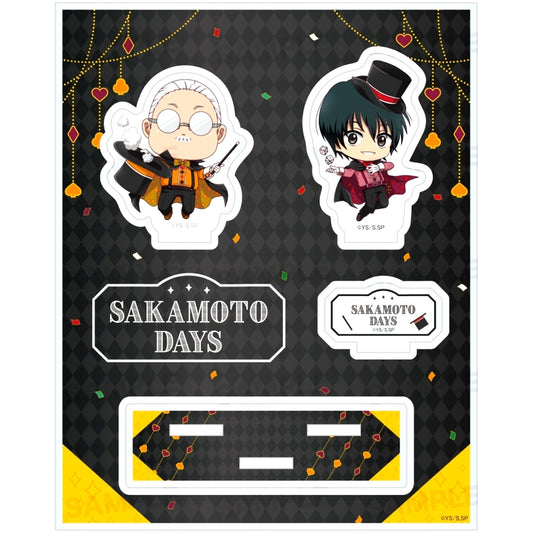 Sakamoto & Nagumo Magician Ver. SAKAMOTO DAYS Acrylic Diorama Chara Hoppin! [USED]