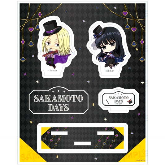Shishiba & Osaragi Magician Ver. Chara Hoppin! Acrylic Diorama SAKAMOTO DAYS [USED]
